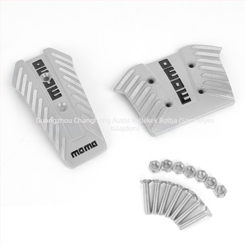 Always red autópedál készlet alumínium ötvözetből gyorsító- és fékpedálhoz – univerzális illeszkedés, testreszabható