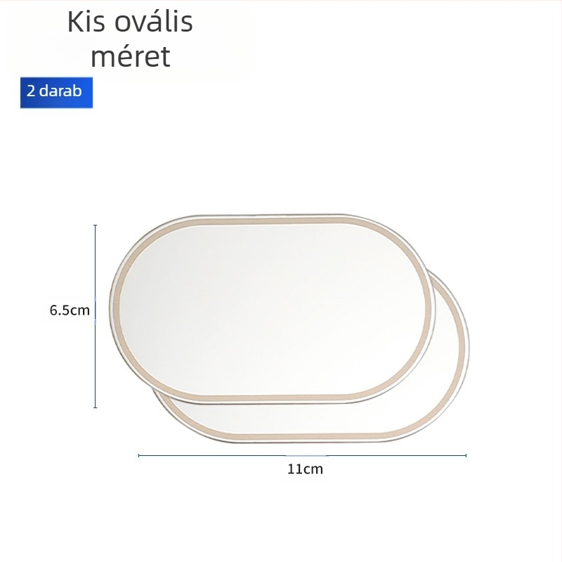 Autó kozmetikai tükör – Runner (ragasztóval történő rögzítés, univerzális kompatibilitás, minimalist stílus)