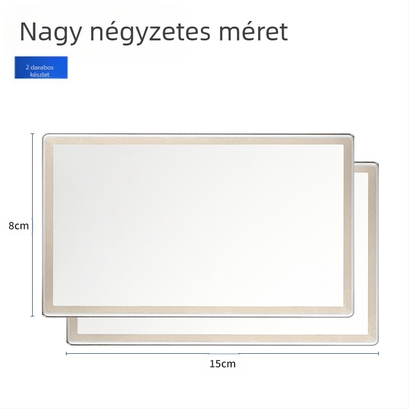 Autó kozmetikai tükör – Runner (ragasztóval történő rögzítés, univerzális kompatibilitás, minimalist stílus)