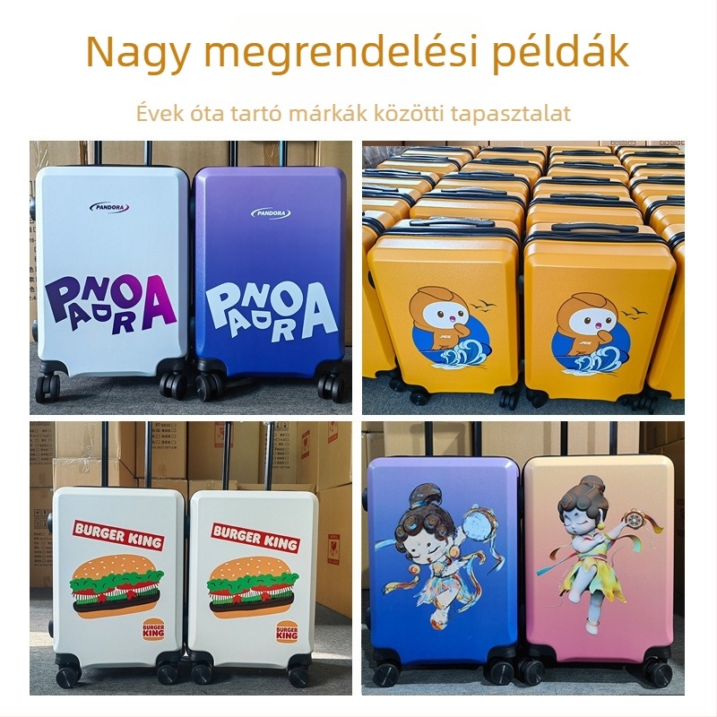 Három darabos bőröndkészlet — PP anyag, vízálló és lopás elleni védelem, univerzális kerekek, súly 2,5 kg, közönséges jelszavas zár