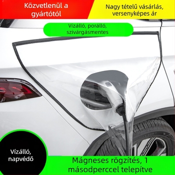 Turner esővédő borító töltőcsatlakozóhoz elektromos járművek új energia számára – PVC kémiai rost, eső- és hóálló