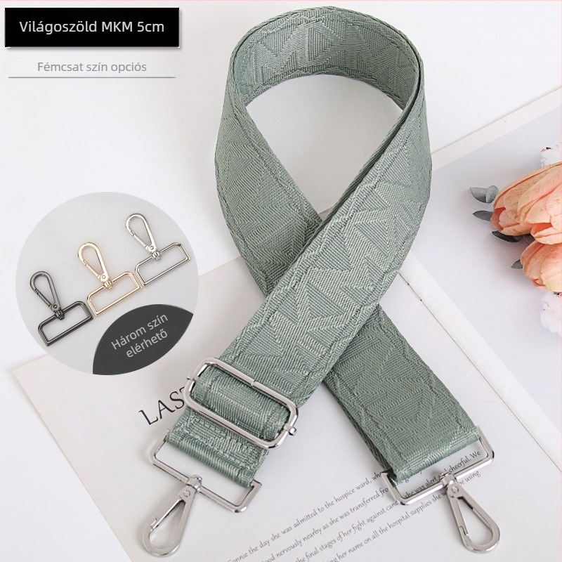 Xinhao poliészter Jacquard táska vállpánt, univerzális crossbody vállpánt (csere kiegészítő)