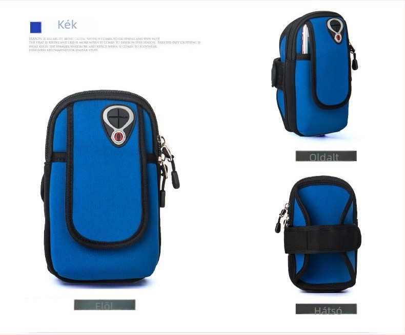 Shi Xin uniszex karon viselhető futó táska kültéri edzéshez - vízálló, ultrakönnyű, lélegző, lopás elleni védelem