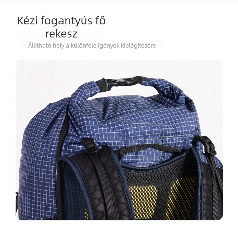 ANMEILU Uniszex túrahátizsák, nylon, 30L kapacitás, fiziológiás görbületű hátsó panel, poliészter bélés, szabadtéri sportokra