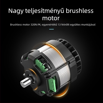 Kefe nélküli ütőkulcs, 20V lítium-akkumulátoros, max. 350 Nm nyomaték, 1,85 kg, 3500 ütés