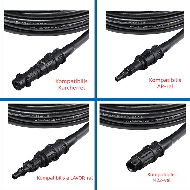 Magasnyomású csatornavíz-tisztító tömlő – TUTU márka; anyag: szennyvízcső; súly: 0.86