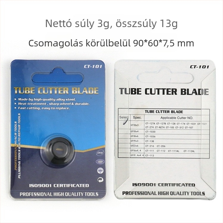 Record Work állítható csővágó fémcsövekhez, réz- és alumíniumcsövekhez, vízellátó és HVAC vonalakhoz