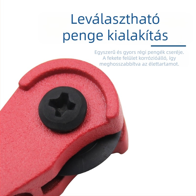 Record Work állítható csővágó fémcsövekhez, réz- és alumíniumcsövekhez, vízellátó és HVAC vonalakhoz