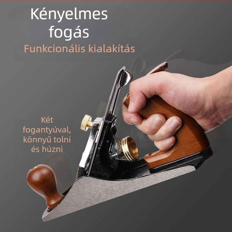 Kézi gyalu — kézi faipari eszköz a felületkezeléshez, márka cattle gauge, nem importált