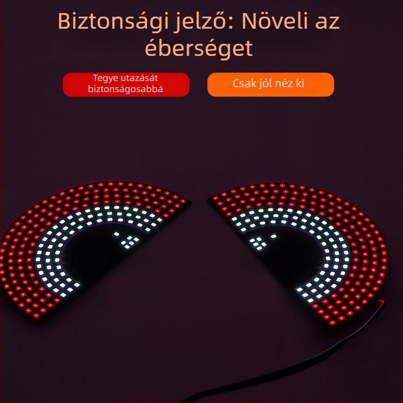 USB autóvisszapillantó tükör fénye – ABS, 5V, 1W, 0,01A, Modell 11/50