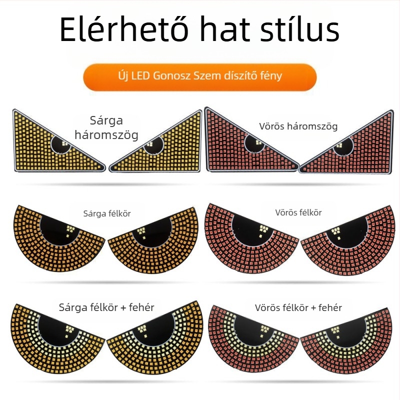 USB autóvisszapillantó tükör fénye – ABS, 5V, 1W, 0,01A, Modell 11/50