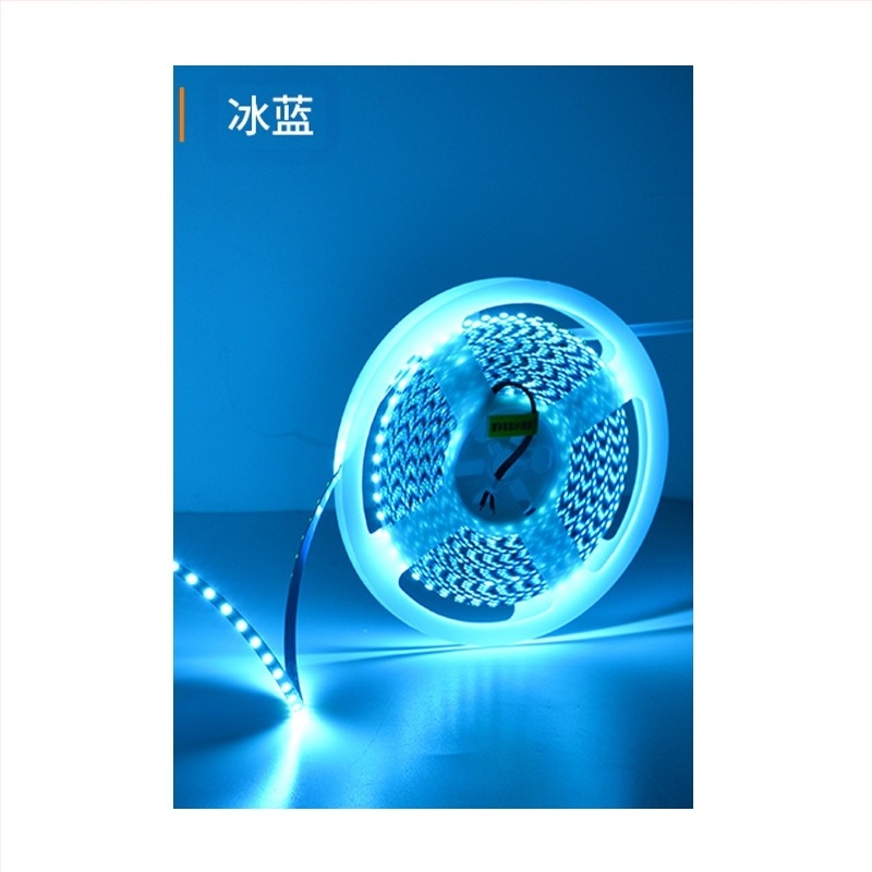 RGB LED szalag 120 LED-del (2835), 12V, 5mm, öntapadó, nagy fényerő, atmoszférikus világítás KTV bárhoz