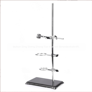 Márvány felületű titrálóasztal vasvázon, modell Egy lemez, Egy rúd, gyártó zt
