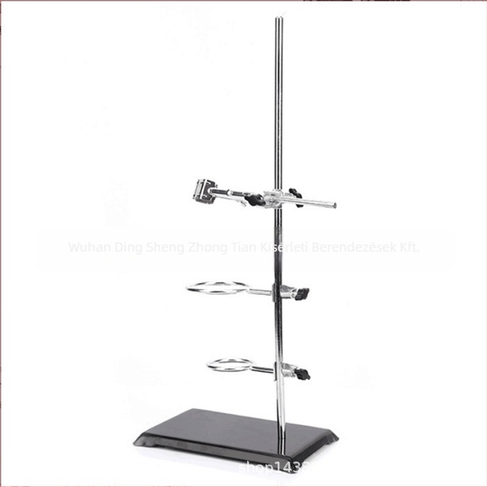 Márvány felületű titrálóasztal vasvázon, modell Egy lemez, Egy rúd, gyártó zt