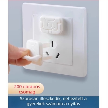 Aljzatbiztonsági védőfedél – gyerekbiztos, elektrosokk elleni védelem; általános márka