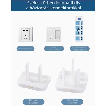 Aljzatbiztonsági védőfedél – gyerekbiztos, elektrosokk elleni védelem; általános márka