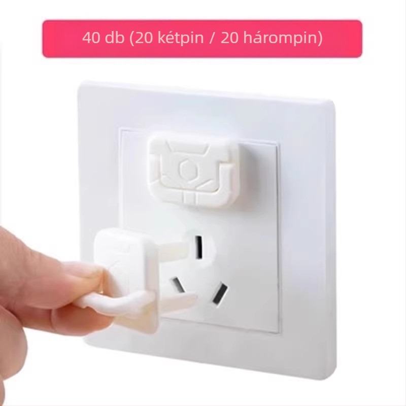 Aljzatbiztonsági védőfedél – gyerekbiztos, elektrosokk elleni védelem; általános márka