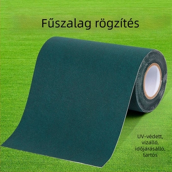 Műfüves varratokhoz szánt szalag, nem szőtt anyag, polipropilén ragasztórendszer, Lawn Tape sorozat, papírrúdmag, magas viszkozitás