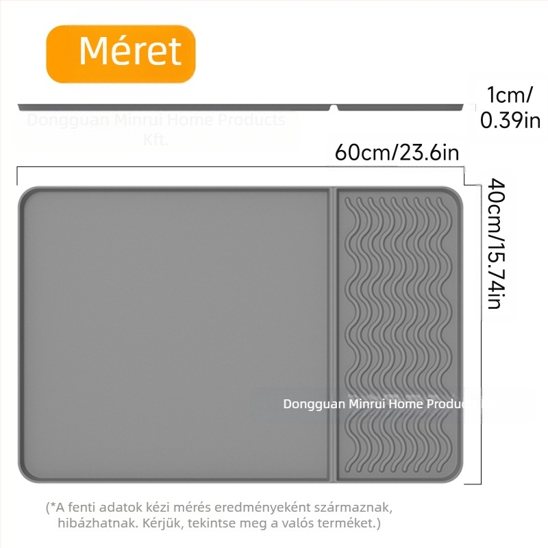 Hordozható asztali jégkészítő szilikon csúszásmentes alátéttel, kézi működés
