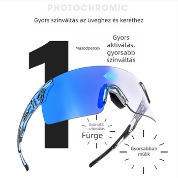 SCVCN Kerékpáros szemüveg, TR90 keret, szélvédett, kompatibilis dioptriás szemüveggel