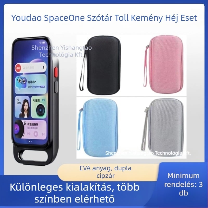 Youdao Space One hordozható tároló doboz – EVA+Oxford anyag; Modell: Youdao dictionary pen spaceone; Gyártási eljárás: hőtranszfer; Csomagolás: 3C elektronikai termékcsomagolás