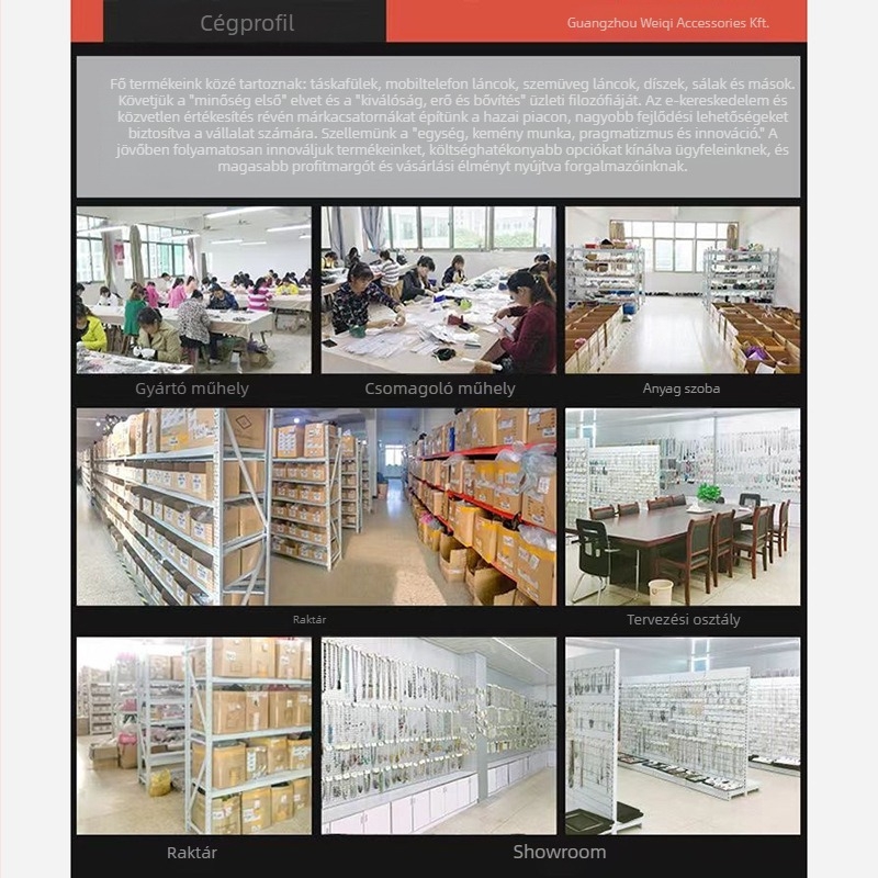 Mobiltelefon nyakpánt dupla kapoccsal, anti-eltűnés, kézzel kötött, poliészter+fém, minta lepke/szitakötő, Instagram-stílus