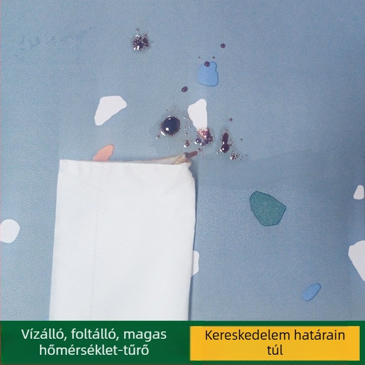 Konyhai PVC falpanel öntapadós – vízálló, olajálló, hőálló, négyrétegű felépítés