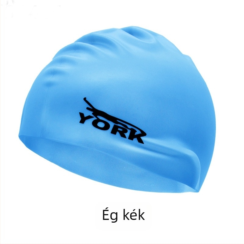 Szilikon úszósapka - vízálló, kényelmes, magas rugalmasságú, uniszex, felnőtteknek, medencés használatra (Anyag: szilikon; Mintázat: egyszínű; Alkalmazható: felnőttek; Használati terület: uszoda)