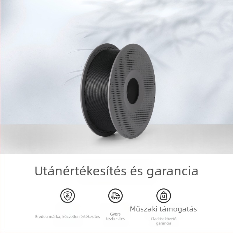 ASA-CF szénszálas 3D nyomtatófilament – magas szilárdság, merevség, kültéri tartósság, deformációval szemben ellenálló