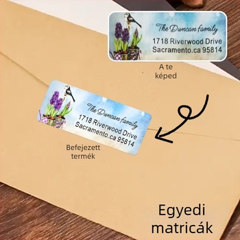 Egyedi matricák tejes tea poharakhoz és kiszállítási címkékhez – logóval kész dizájn, PVC öntapadós anyag; termék kód 6325; fénykép testreszabás; hőállóság 30°C