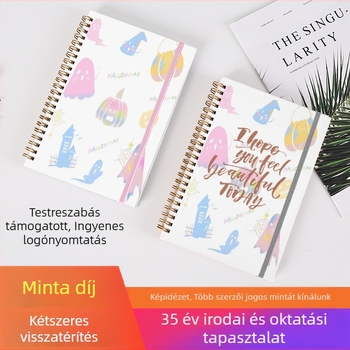 Inker/Yingke spirálkötéses notesz – Sorozat Testreszabás, 200 oldal, 100 g papír