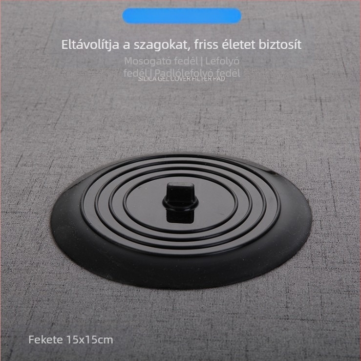 Kerek szilikon padlólefolyófedél, szagtalan, fürdőszobába és konyhába | modern minimalist stílus