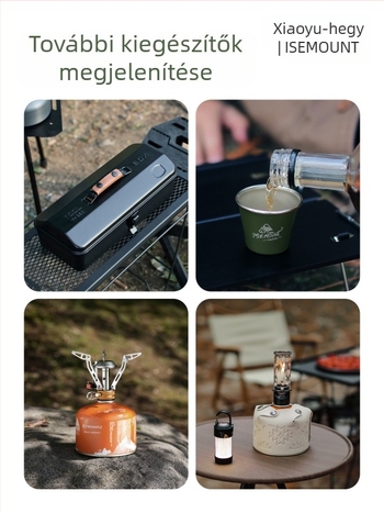 Szerszámos készlet – hordozható, nehézfém tároló doboz, kültéri kempingezéshez