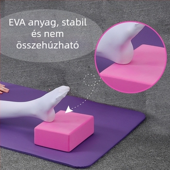 Gyerekeknek szánt jóga tömb a tánchoz - EVA hab, nagy sűrűségű, magas rugalmasság, 200 g