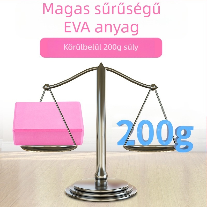 Gyerekeknek szánt jóga tömb a tánchoz - EVA hab, nagy sűrűségű, magas rugalmasság, 200 g