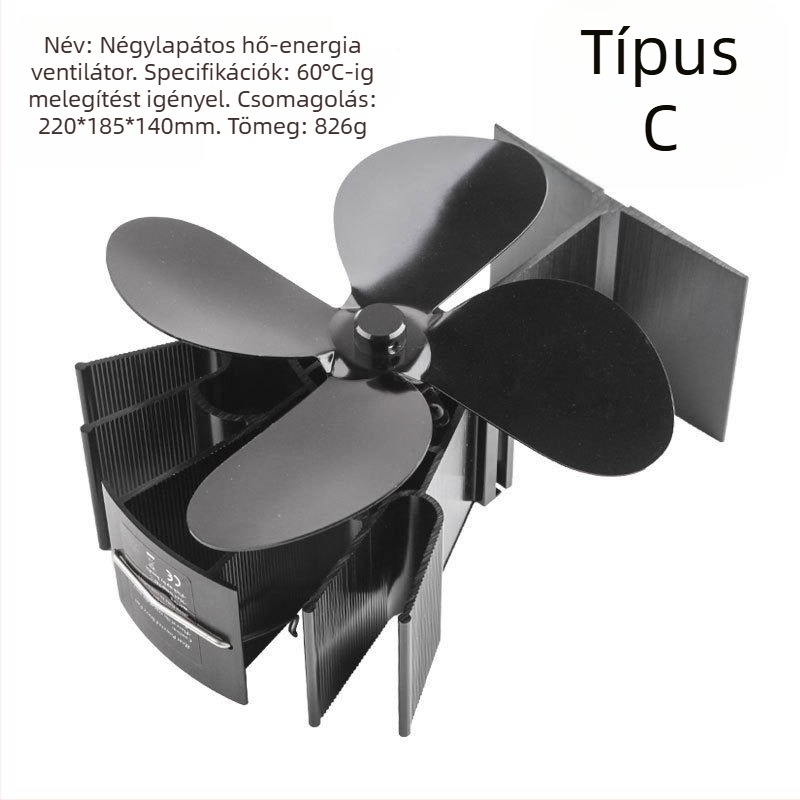 Beizhi Kandalló Hőteljesítmény Autóindító Ventilátor Hőmérséklet-figyeléssel
