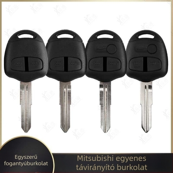 Mitsubishi egyenes távirányító kulcs tok — csere tok, kompatibilis a Mitsubishi egyenes távirányító kulccsal; Anyag: távirányító tok; Súly: 0.015