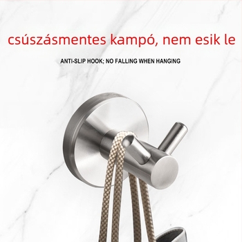 Fürdőszobai készlet – 304 rozsdamentes acél, fúrás nélküli szerelés, modern minimalist stílus, Youhonggao