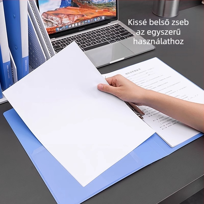 Deli 5301 Műanyag Egyoldalas Erős Klipsz, Lemezvastagság 0.7 mm, Hátsó Szélesség 18 mm