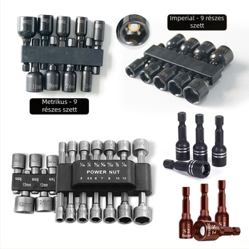 Other króm-molibdén acél dugókulcs készlet