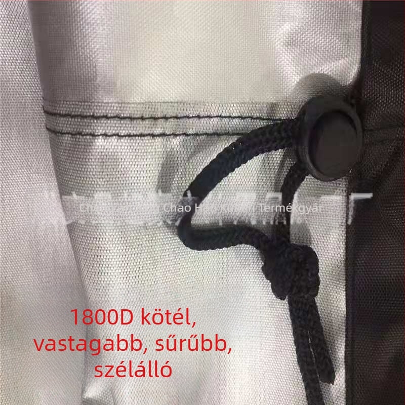 Kültéri fürdőkád fedél, 210D ezüstbevonat vízálló Oxford szövet, négyzet alakú, szétszerelhető, vízálló tároló táska