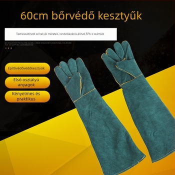 Quansheng marhabőr hegesztő kesztyűk – védő kesztyűk hegesztéshez