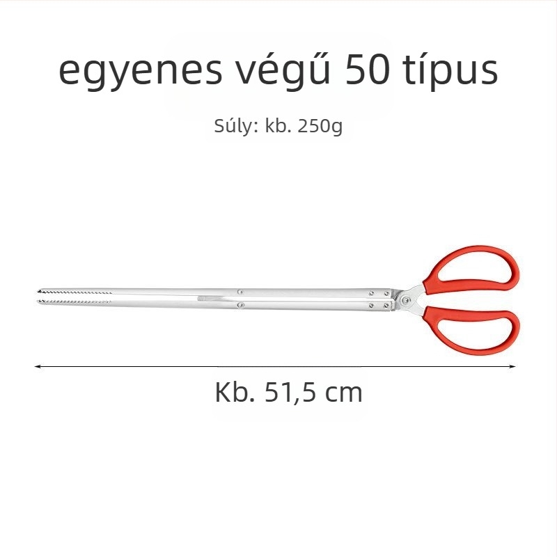 Műanyag teleszkópos hosszú nyeletű higiénikus fogóklipsz a vécé tisztításához