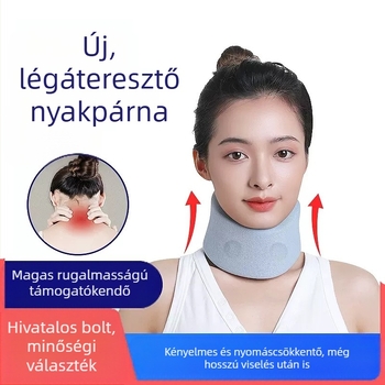 Memóriahabos nyaki merevítő, háromdimenziós fűtés, modell 5-5 09, testreszabható