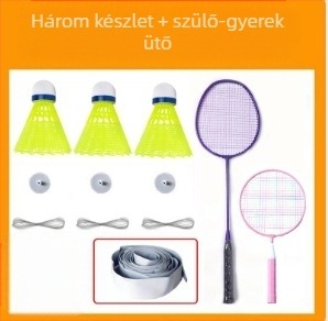Bádminton-edző, keret vasötvözetből, 95–100 g, fogantyú G2, típus: közvetlen ütés