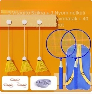 Bádminton-edző, keret vasötvözetből, 95–100 g, fogantyú G2, típus: közvetlen ütés
