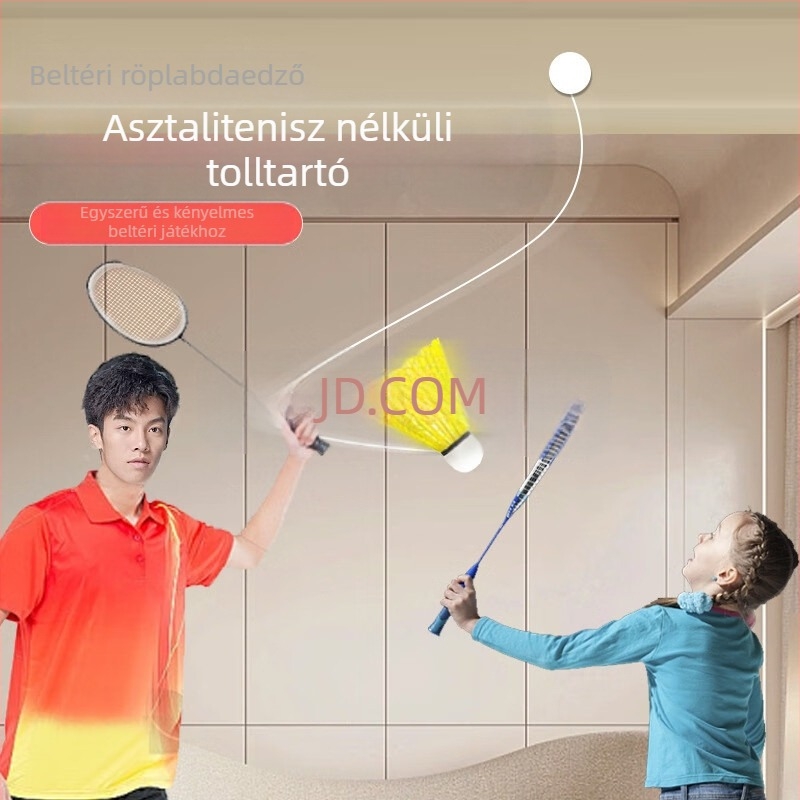 Bádminton-edző, keret vasötvözetből, 95–100 g, fogantyú G2, típus: közvetlen ütés