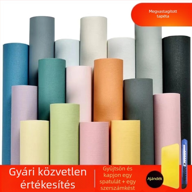 Öntapadó PVC falikép — vízálló és nedvességálló, egyszínű mintázat, egy darab, modern minimalist dekor a nappaliba, hálószobába és dolgozószobába