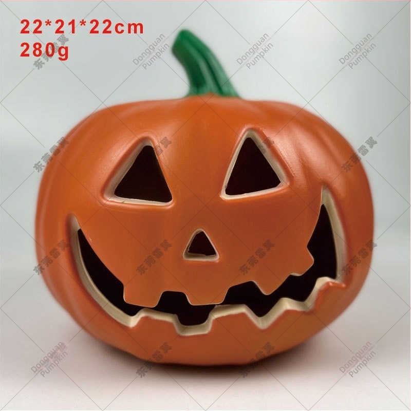 Fúvott műanyag koponyás tök lámpa Halloween és karácsony dekorációhoz