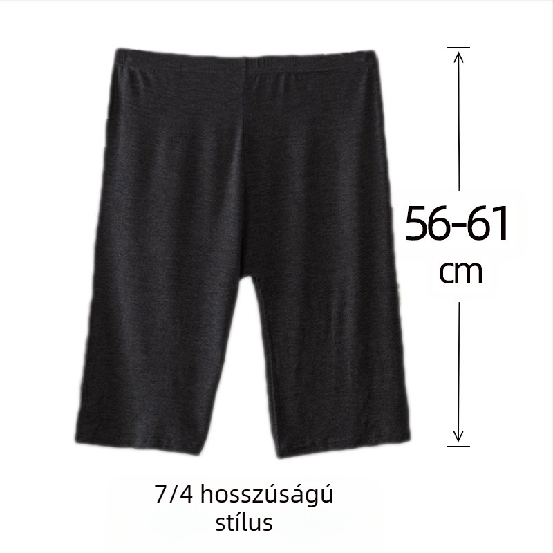 Női viszkóz csipkés biztonsági rövidnadrág középmagas derekú, pamut belső, gyors szárítás